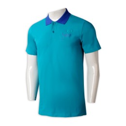 P1282 網上訂購男裝短袖Polo恤 自製繡花Logo款Polo恤 撞色領 餐廳 飲食 主題公園 Polo恤中心 HK  P1282 網上訂購男裝短袖Polo恤 自製繡花Logo款Polo恤 撞色領 餐廳 飲食 主題公園 Polo恤中心 HK